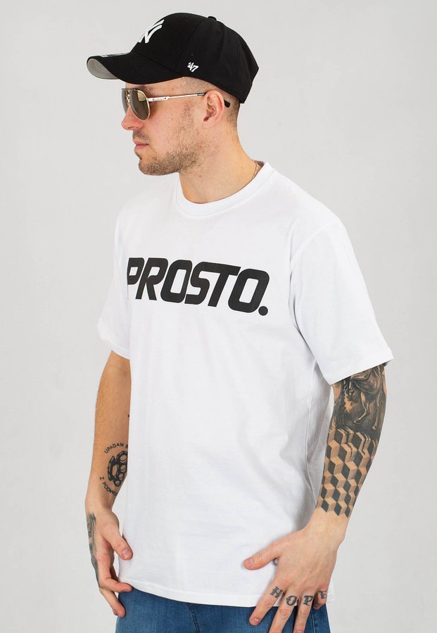 T-shirt Prosto Classic XX biały