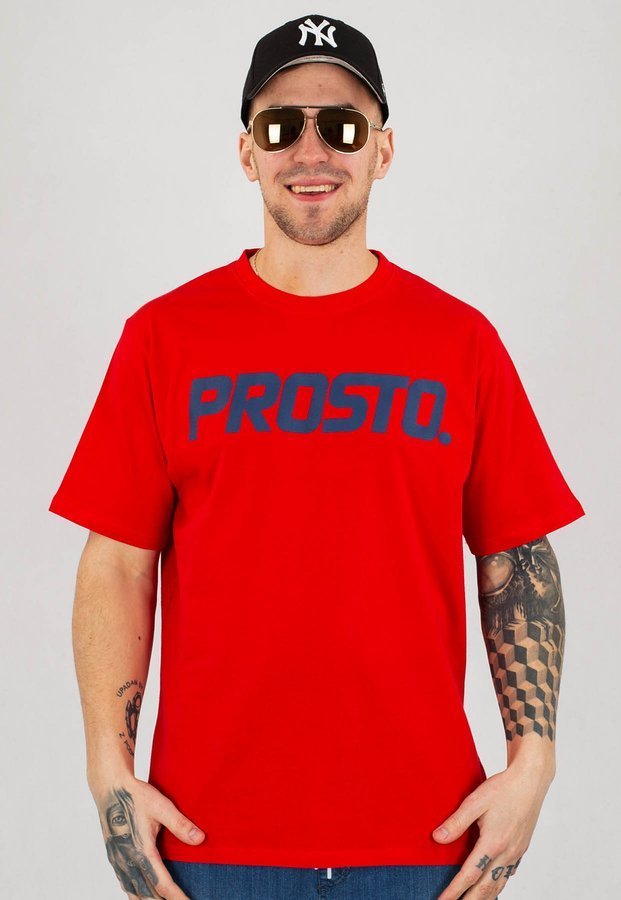 T-shirt Prosto Classic XX czerwony