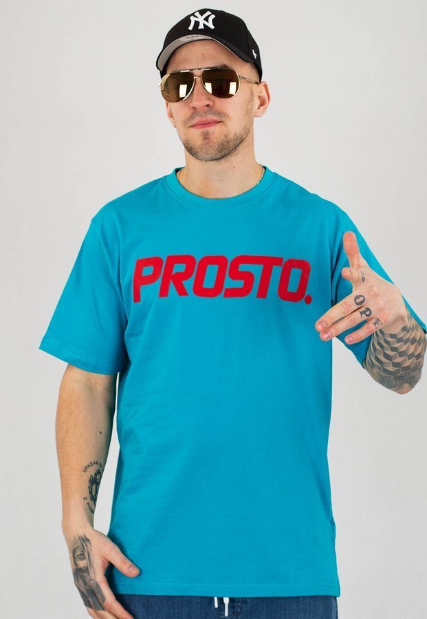 T-shirt Prosto Classic XX niebieski