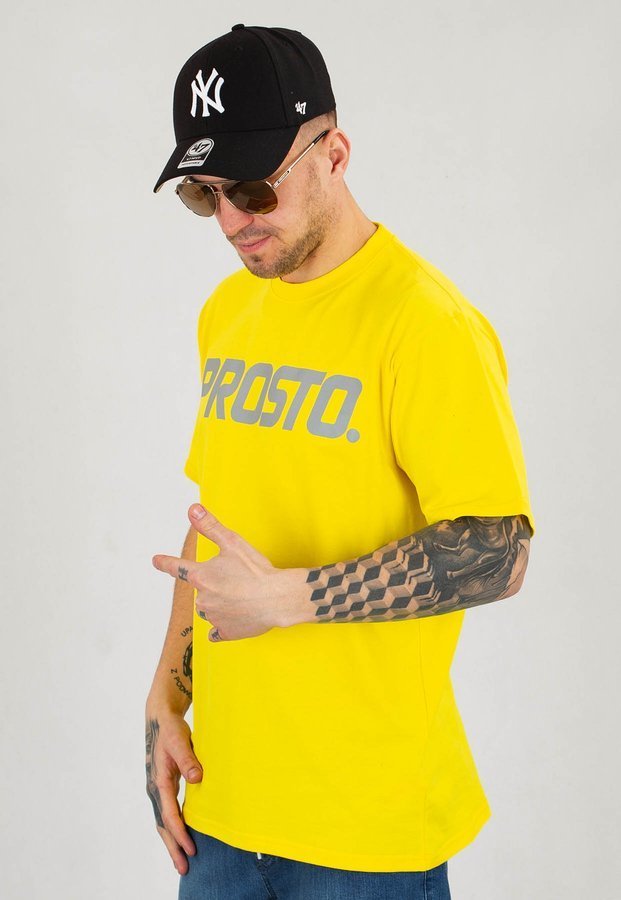T-shirt Prosto Classic XX żółty