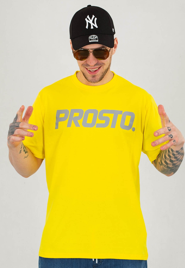 T-shirt Prosto Classic XX żółty