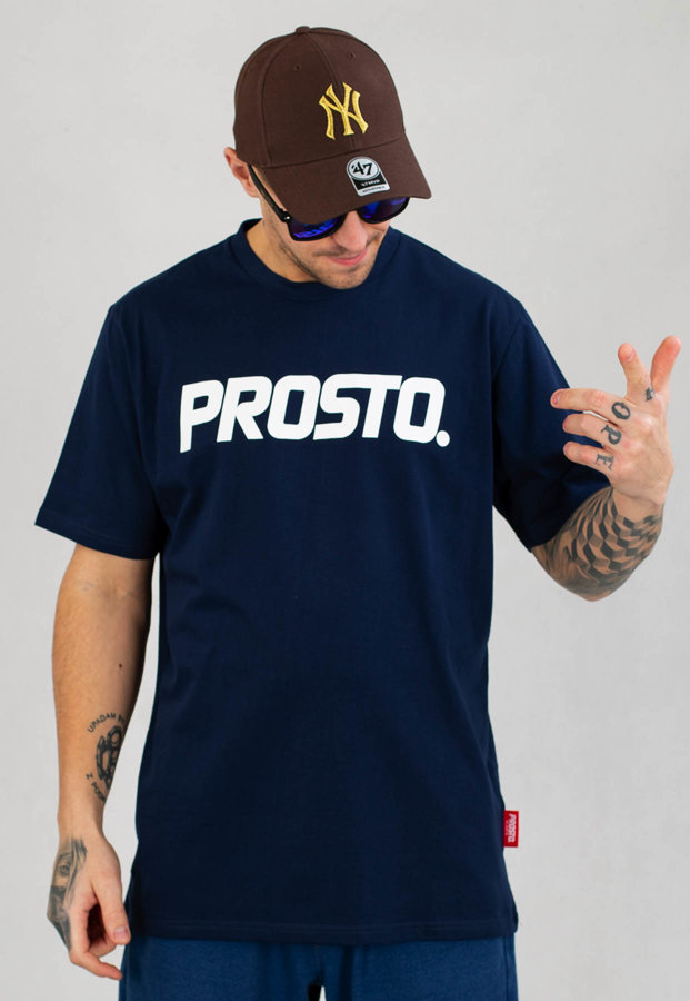 T-shirt Prosto Classic XXII granatowy