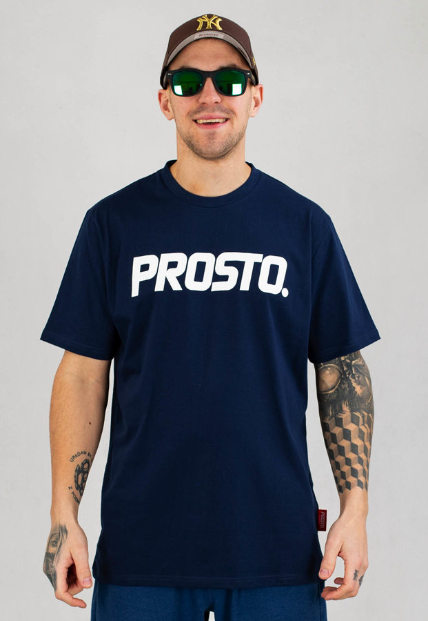 T-shirt Prosto Classic XXII granatowy