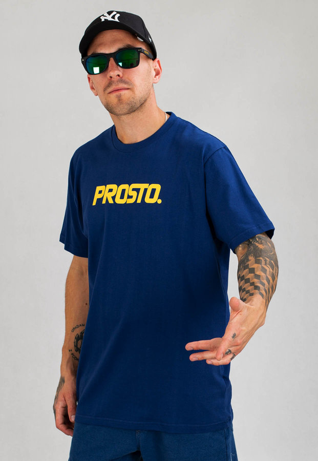 T-shirt Prosto Classic Xxi ciemno niebieski