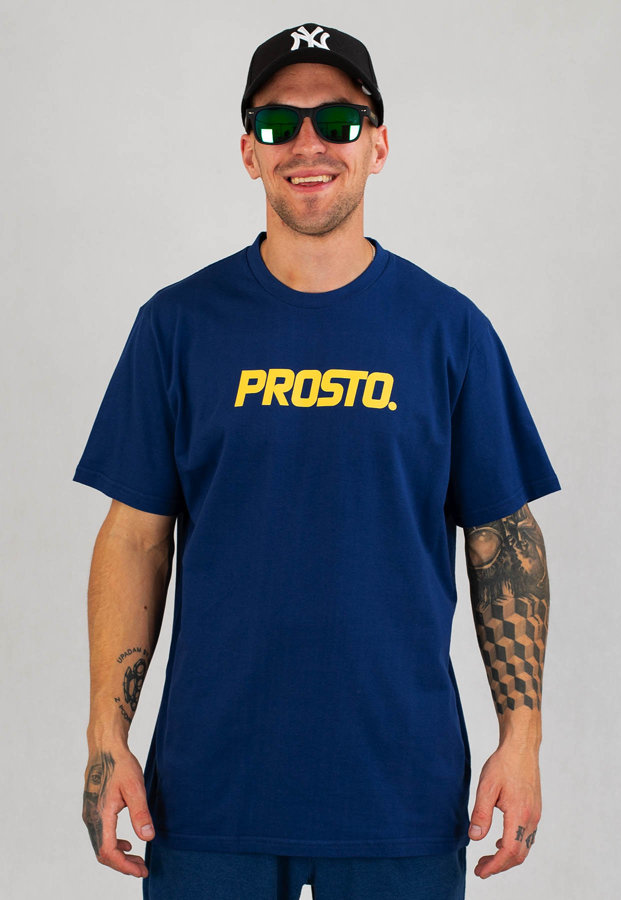 T-shirt Prosto Classic Xxi ciemno niebieski