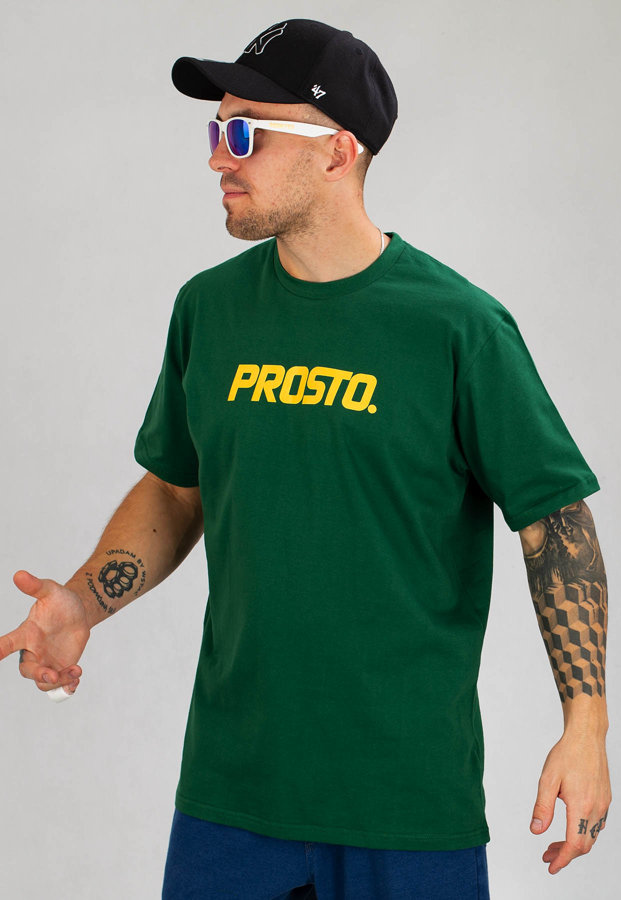 T-shirt Prosto Classic Xxi ciemno zielony