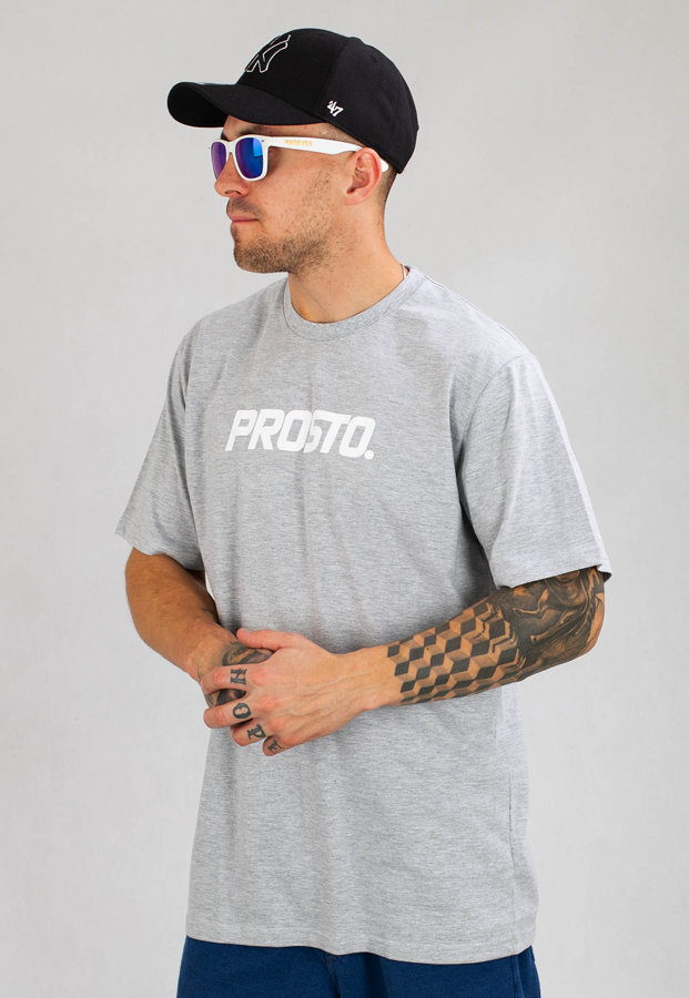 T-shirt Prosto Classic Xxi szary