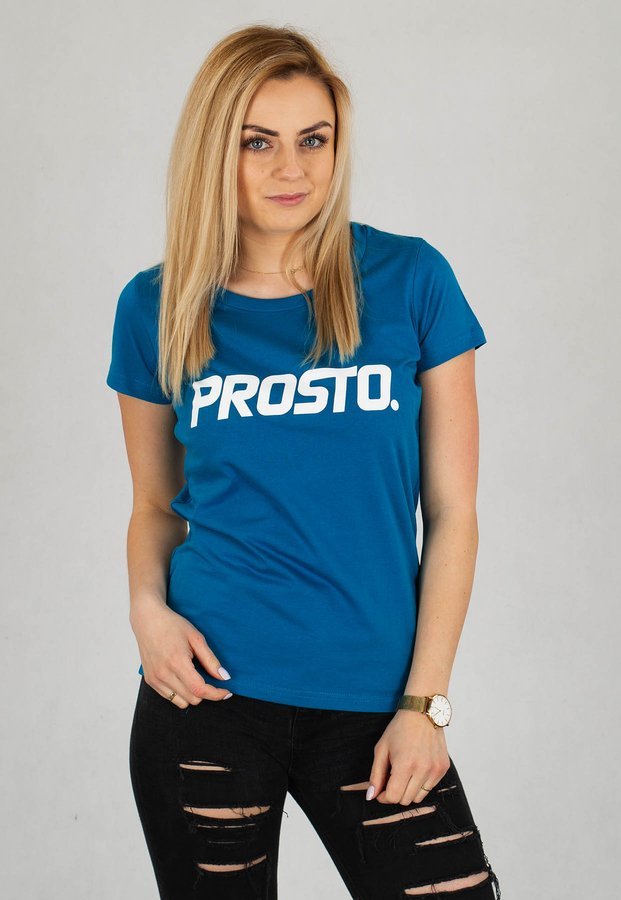 T-shirt Prosto Classic niebieski