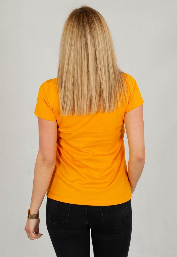 T-shirt Prosto Classic pomarańczowy