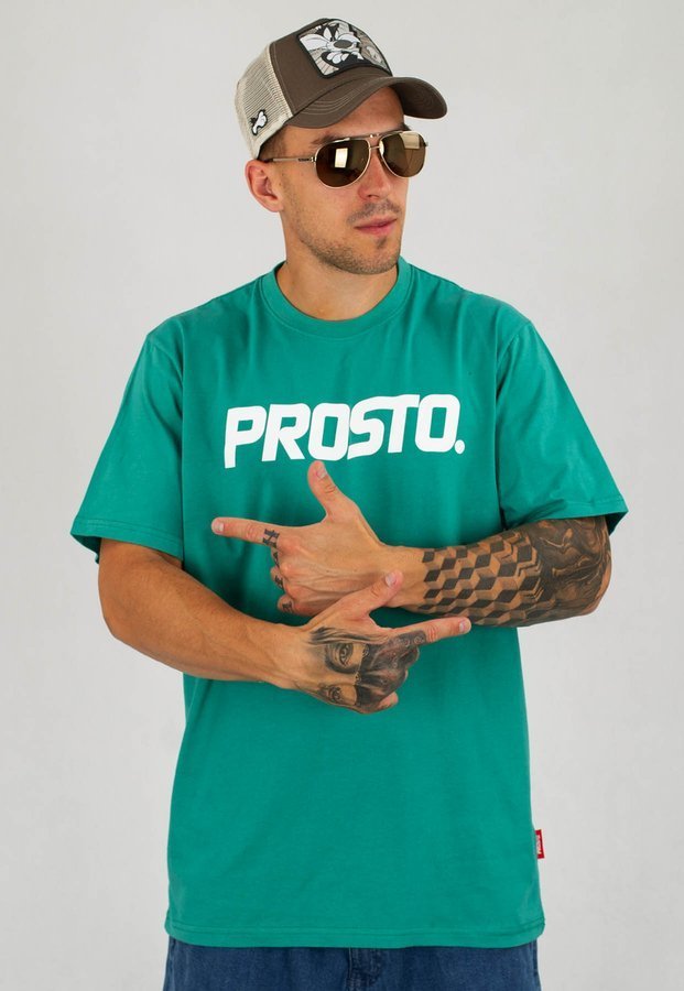 T-shirt Prosto Classico miętowa