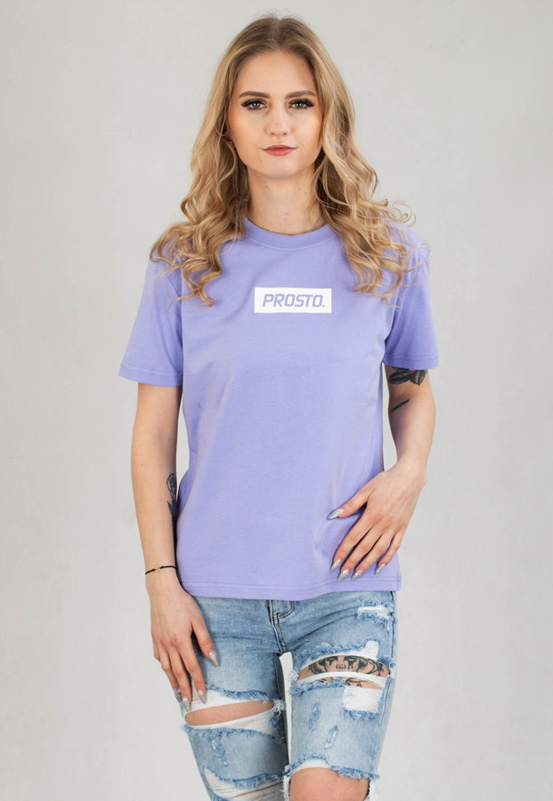 T-shirt Prosto Classy fioletowy