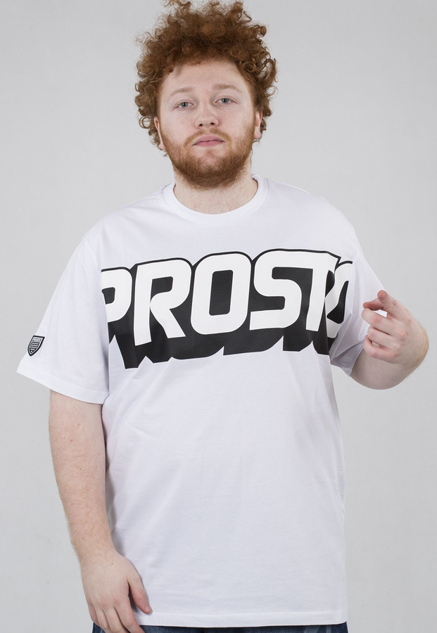 T-shirt Prosto Concrete biały
