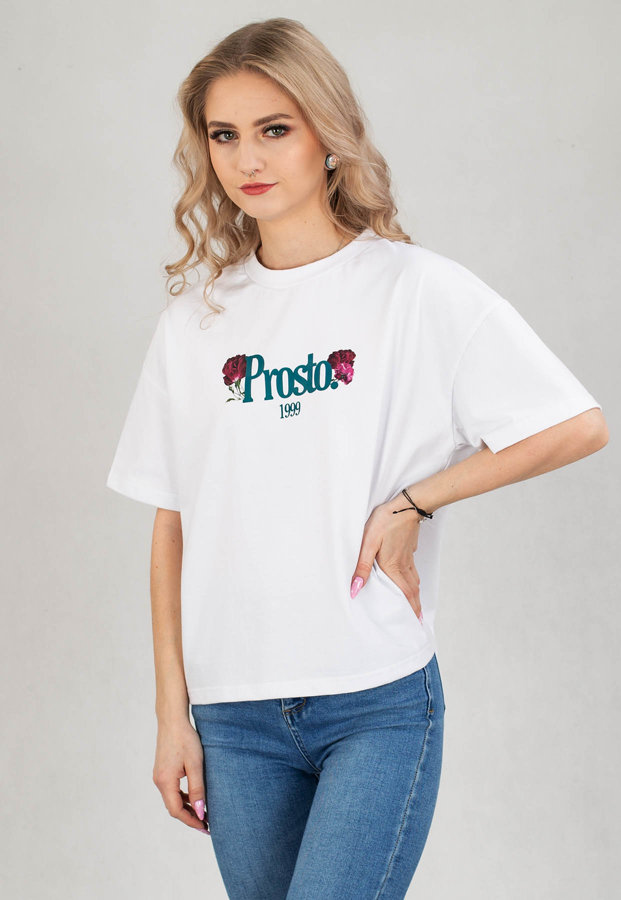 T-shirt Prosto Cruz biały