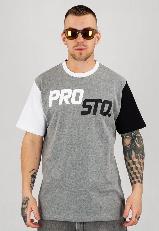 T-shirt Prosto Dupli szary