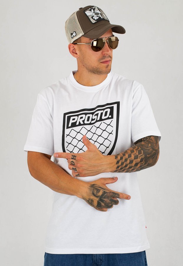 T-shirt Prosto Fensh biały