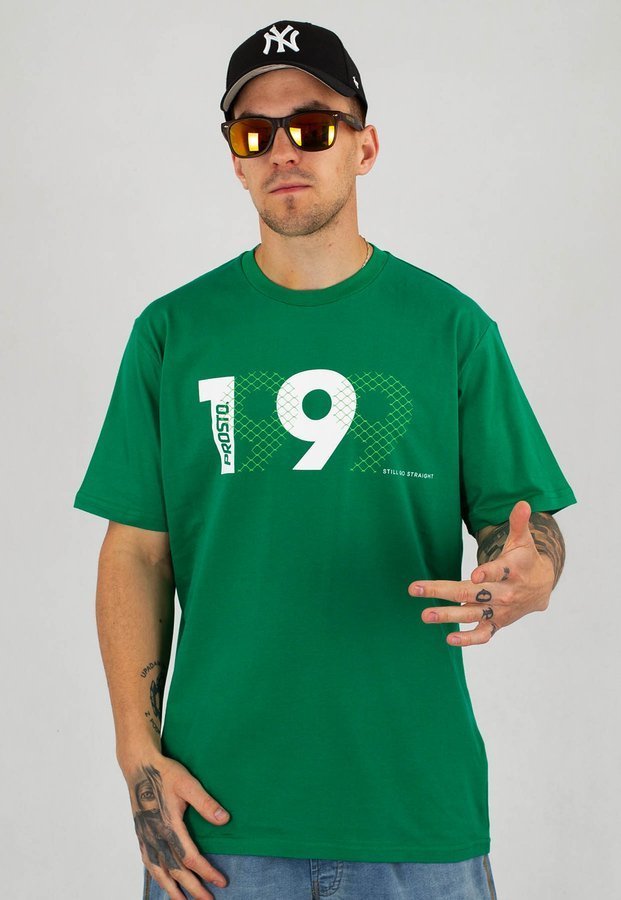 T-shirt Prosto Freenine ciemno zielony