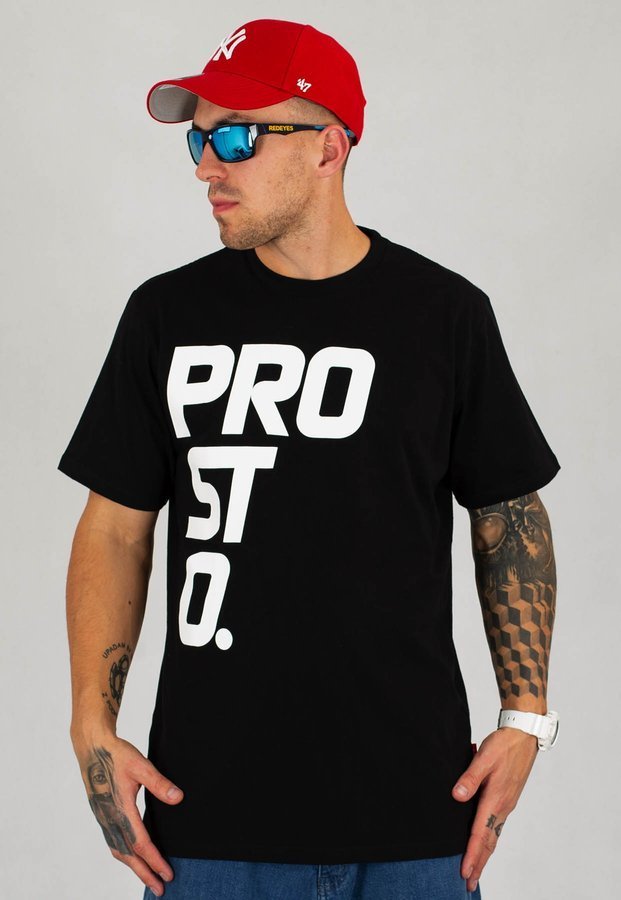 T-shirt Prosto Gegito czarny