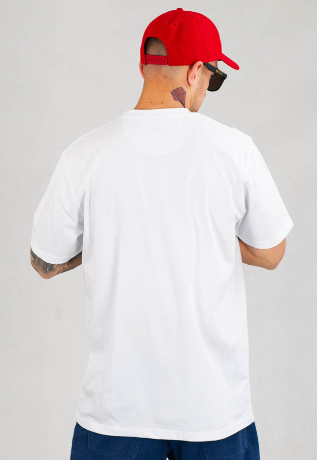 T-shirt Prosto Global biały