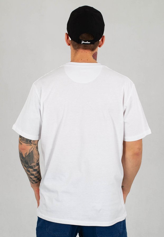 T-shirt Prosto Jackart biały