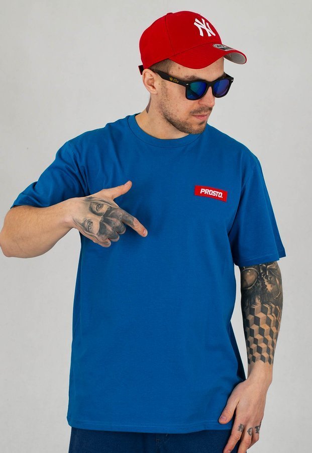 T-shirt Prosto Jackart niebieski