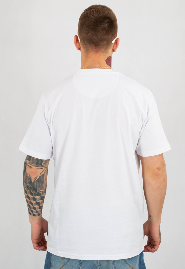 T-shirt Prosto Jacquard biały