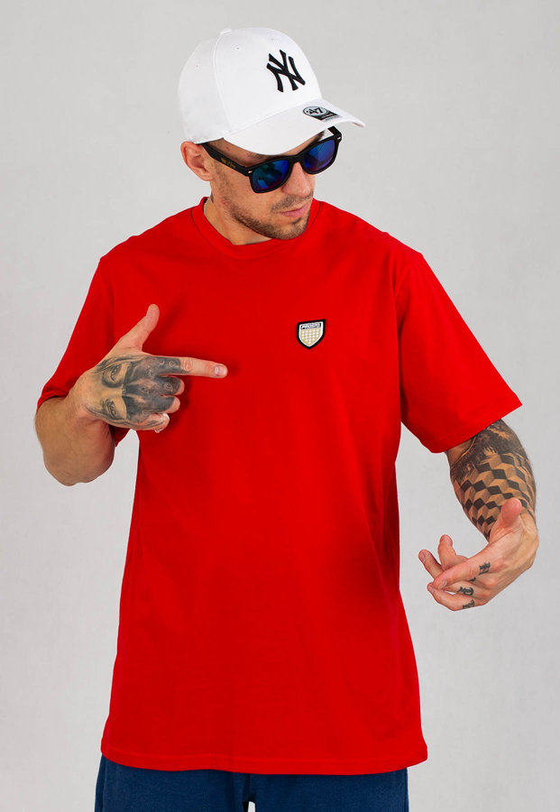 T-shirt Prosto Jaq Xxi czerwony