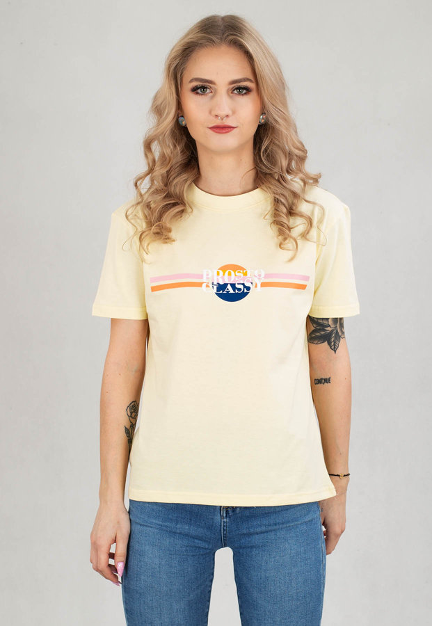 T-shirt Prosto Jeny żółty