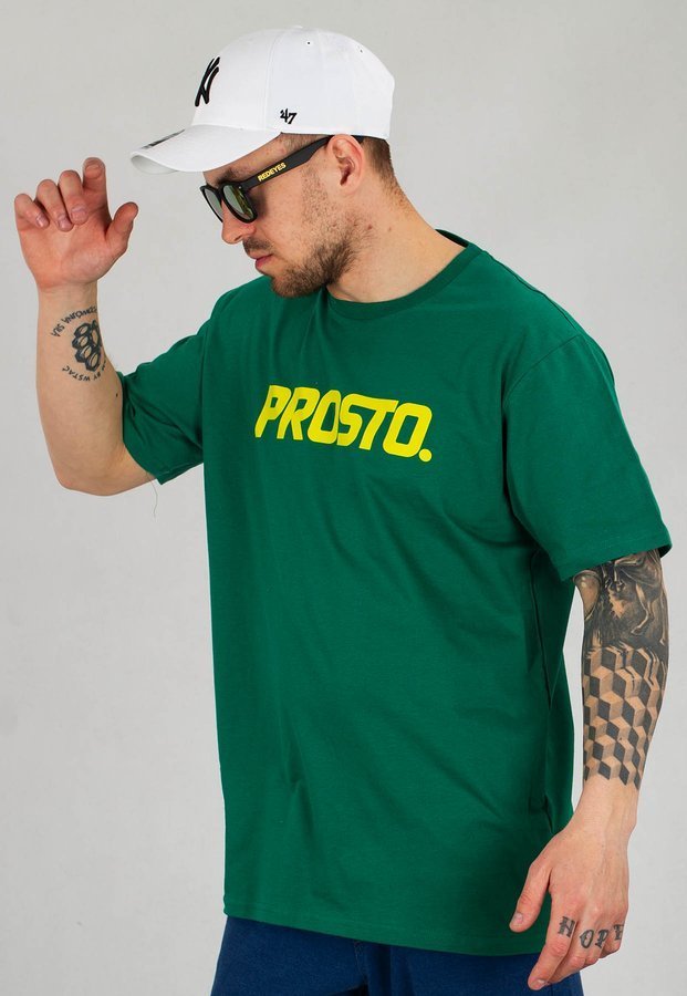 T-shirt Prosto Klasxxi ciemno zielony