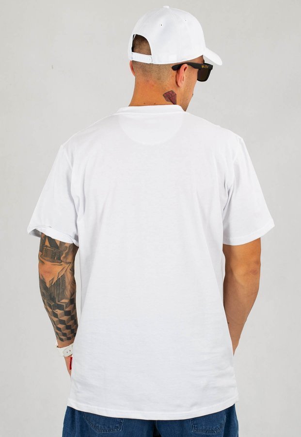 T-shirt Prosto Lillog biały
