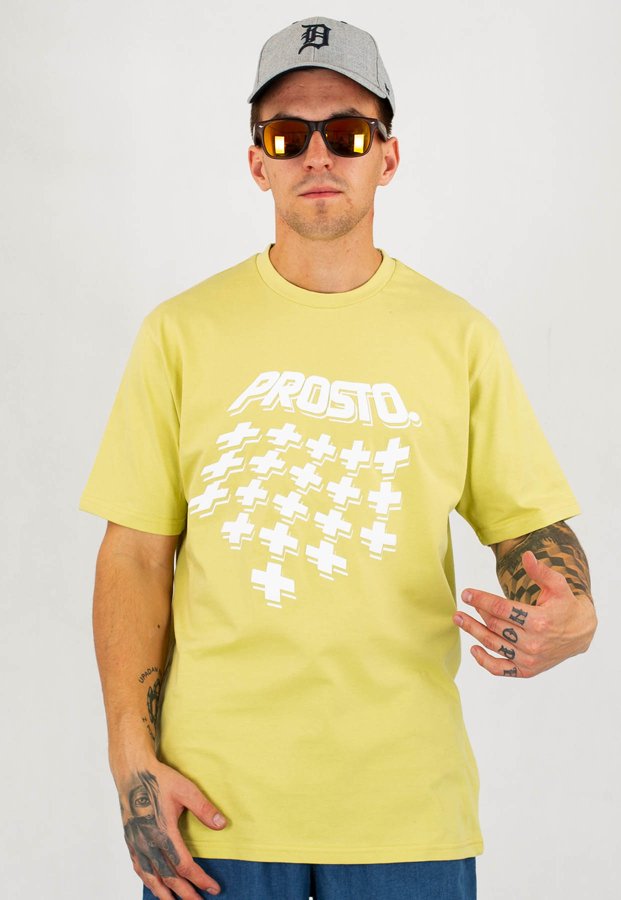 T-shirt Prosto Mirage jasno zielony