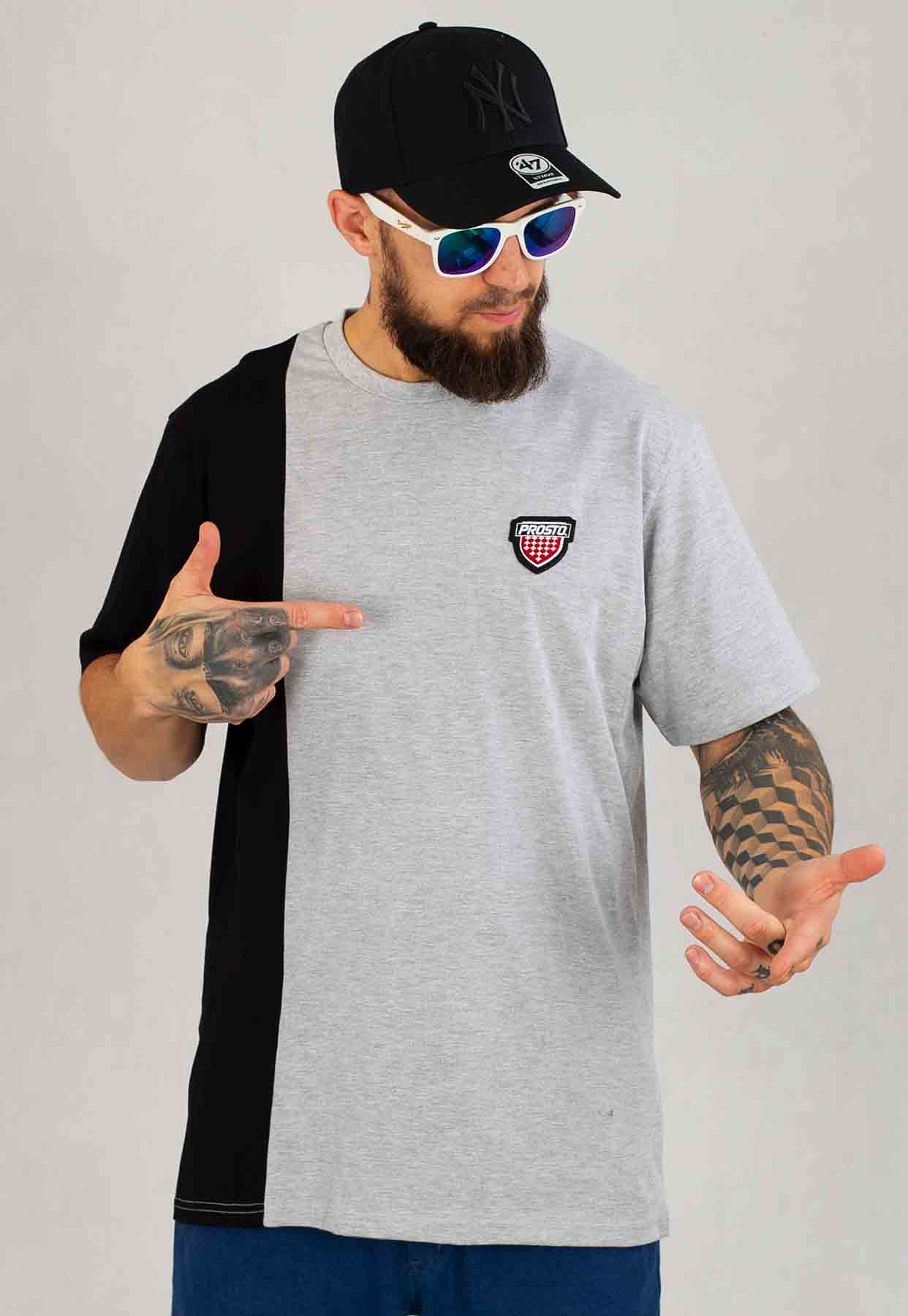 T-shirt Prosto Onetria szary