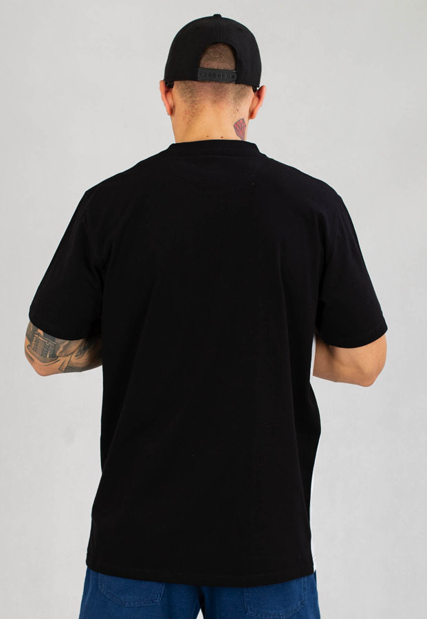 T-shirt Prosto Outlay czarny