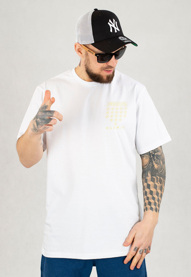 T-shirt Prosto Palmar biały