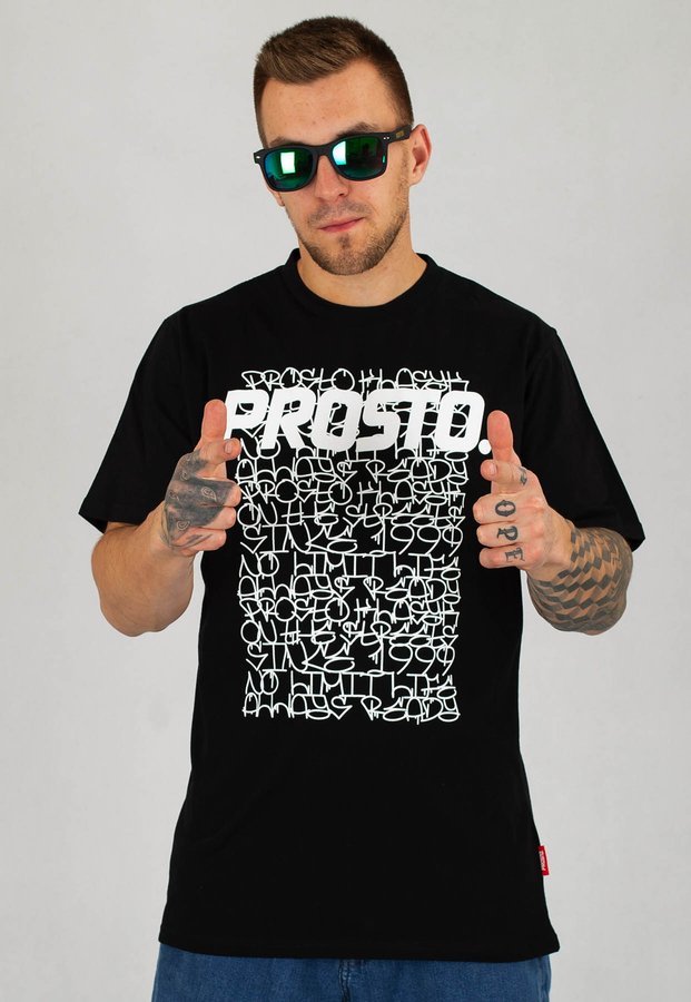 T-shirt Prosto Phixe czarny