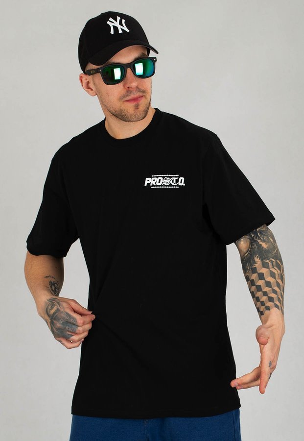 T-shirt Prosto Photochain czarny