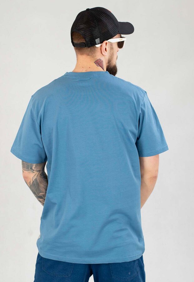 T-shirt Prosto Plooz niebieski