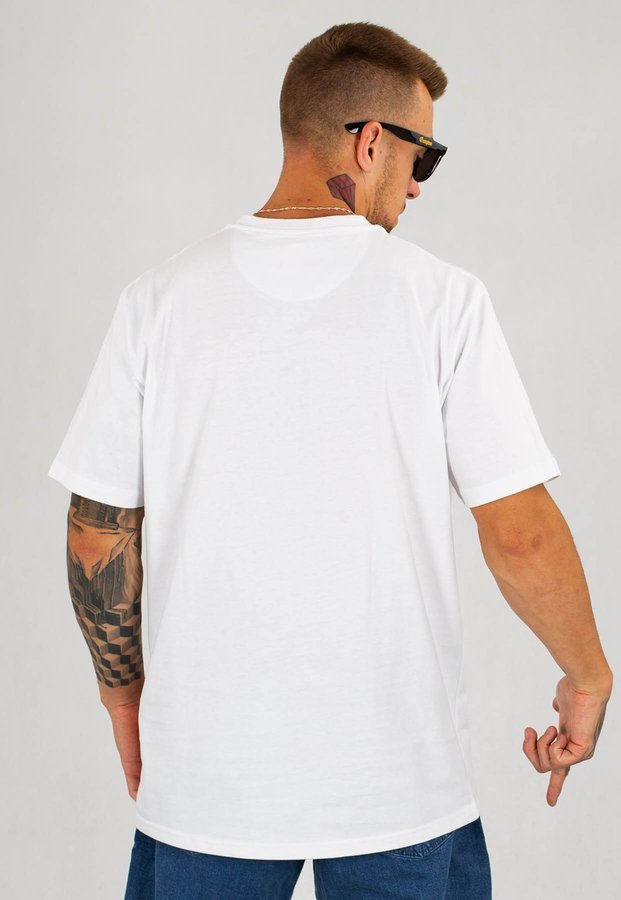 T-shirt Prosto Postcard Line Out biały
