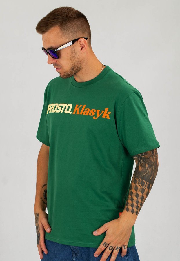 T-shirt Prosto Postcard zielony