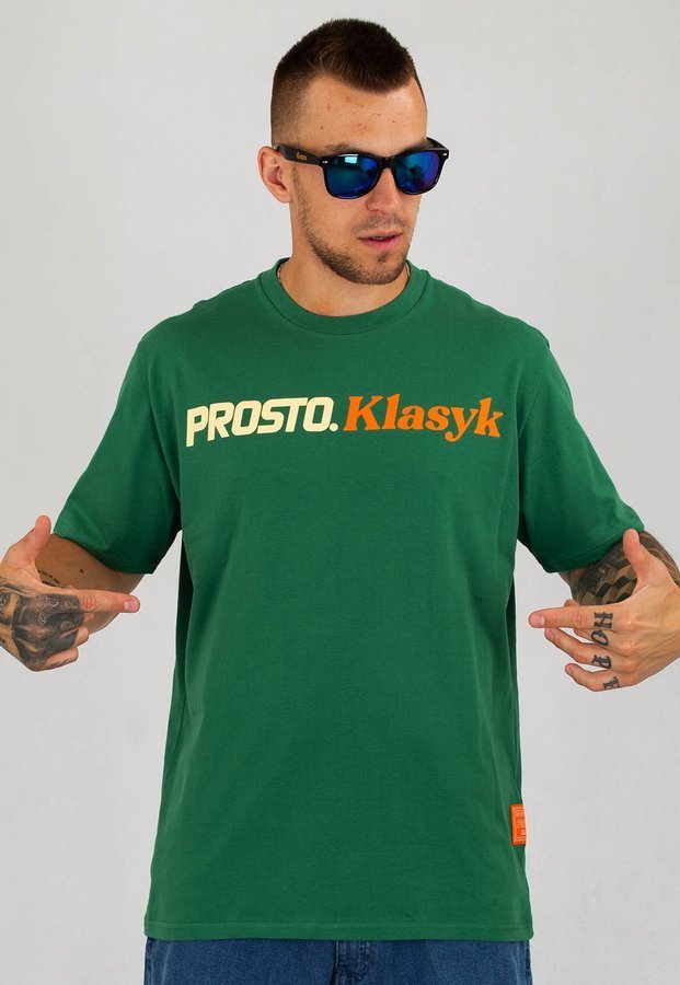 T-shirt Prosto Postcard zielony