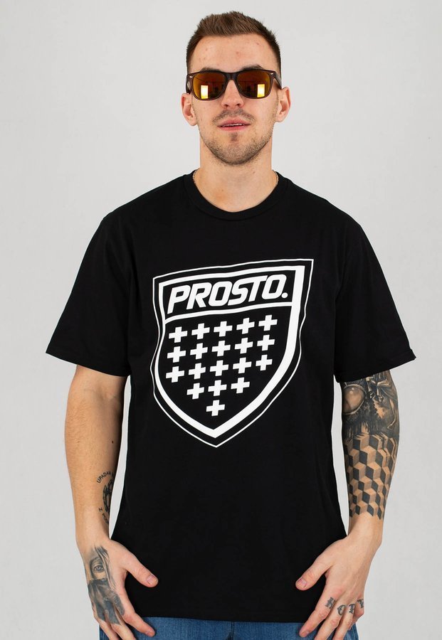 T-shirt Prosto Shield XX czarny