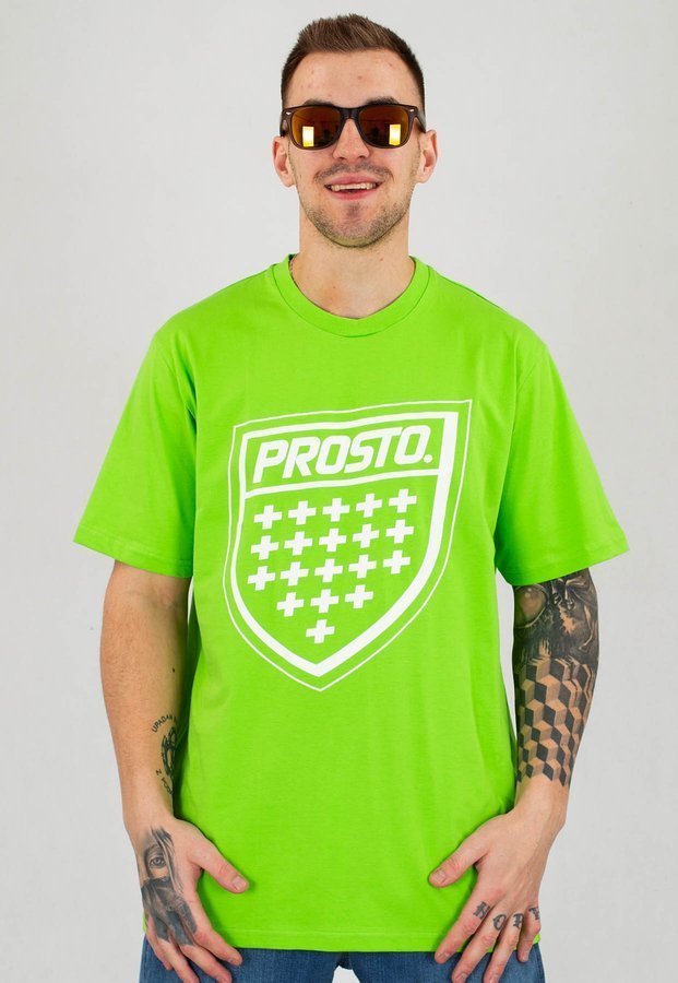 T-shirt Prosto Shield XX zielony