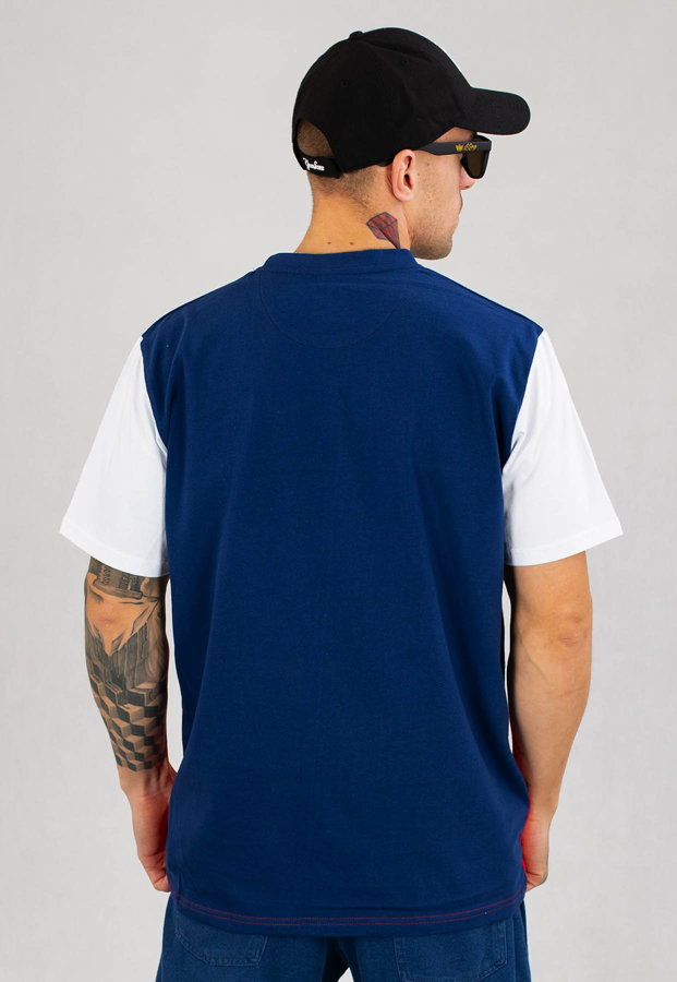 T-shirt Prosto Skitle ciemno niebieski