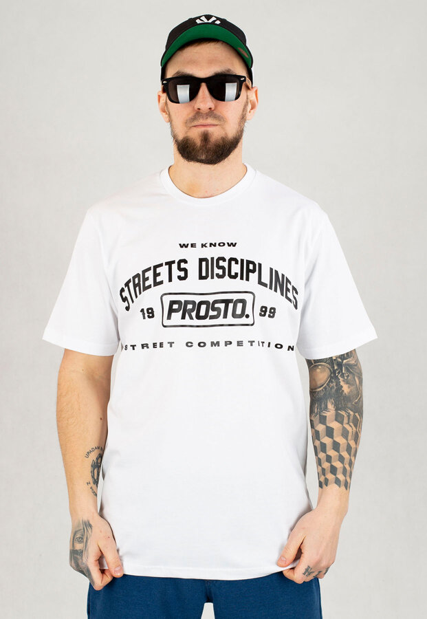 T-shirt Prosto Snorpy biały