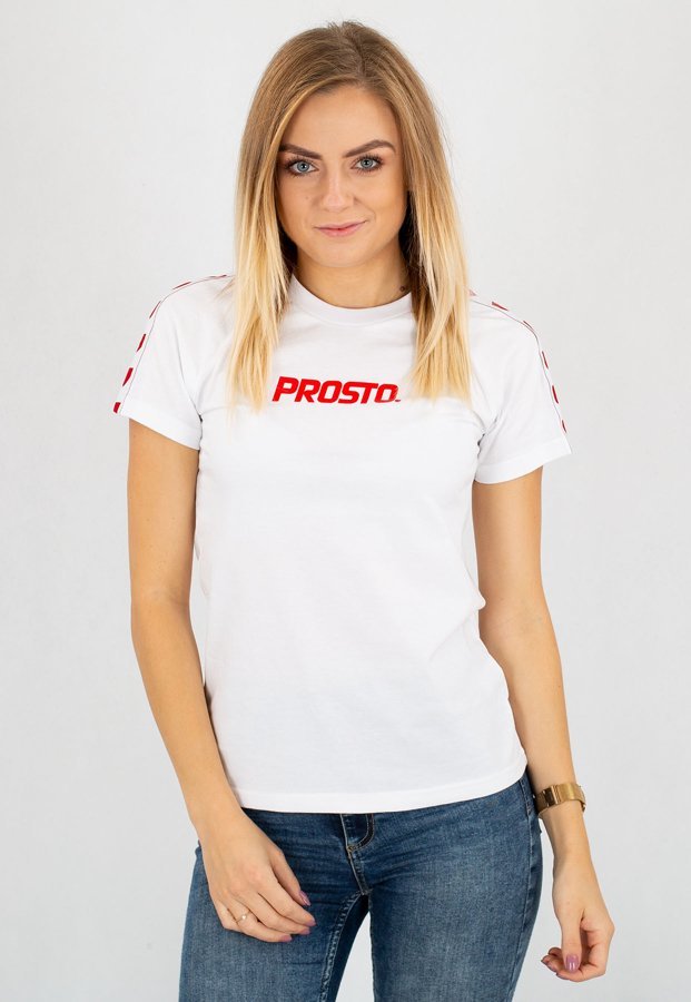 T-shirt Prosto Tapex biały