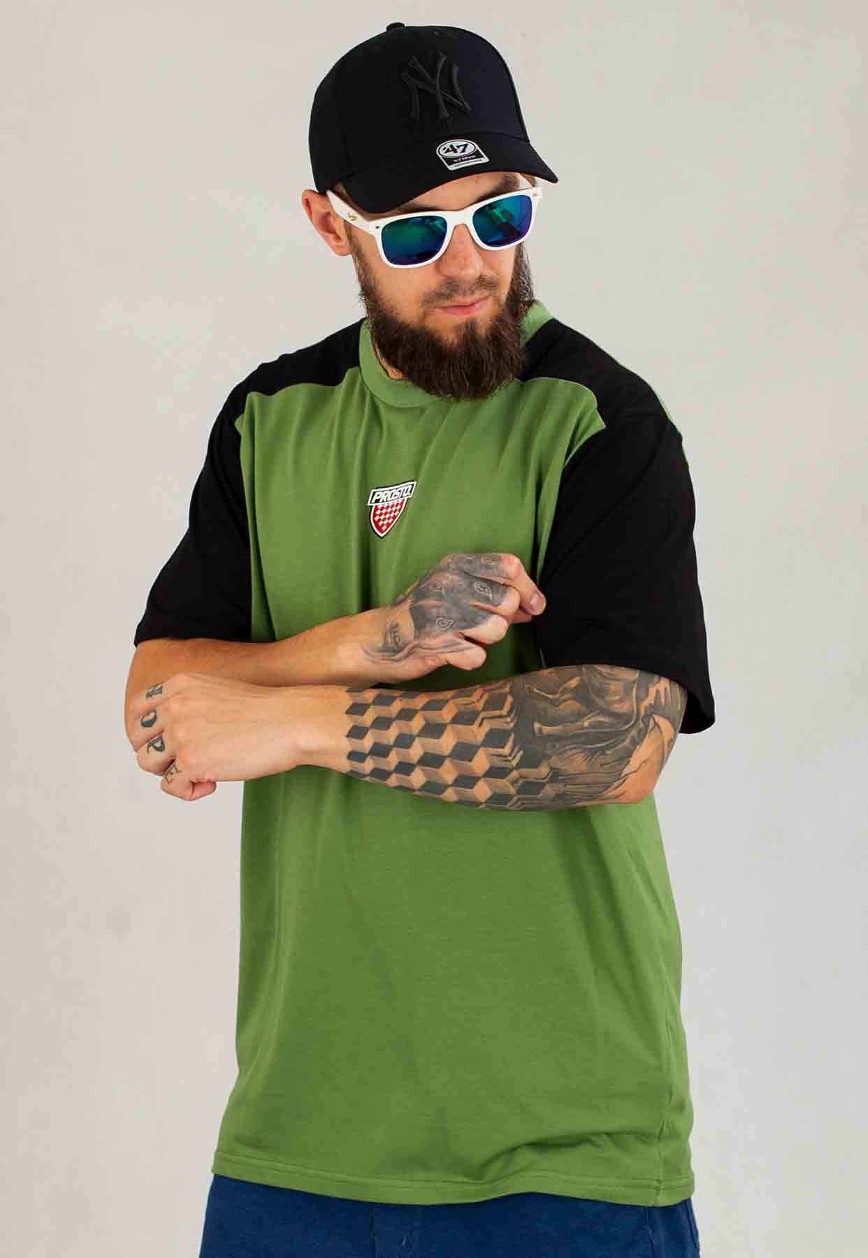 T-shirt Prosto Tekno zielony
