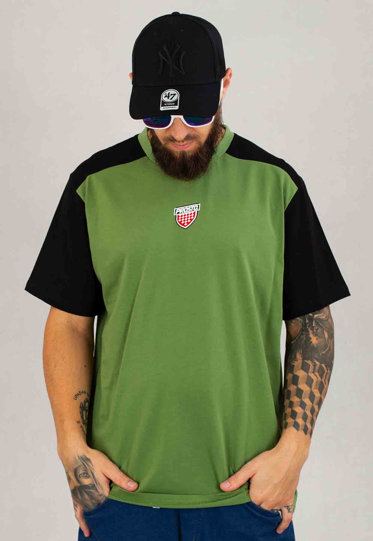 T-shirt Prosto Tekno zielony