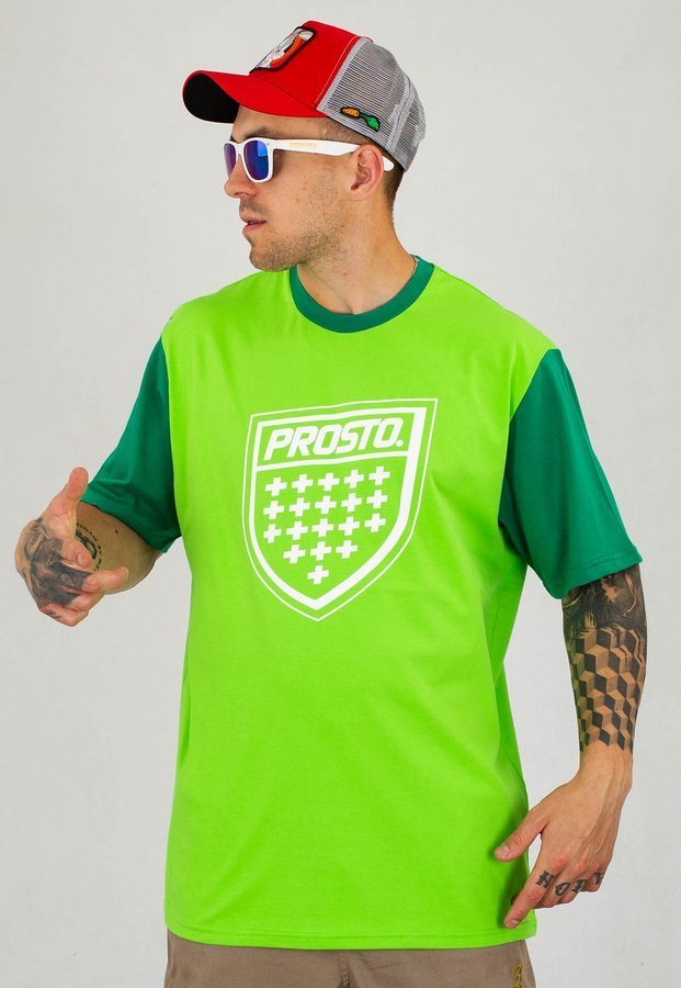T-shirt Prosto Thim zielony