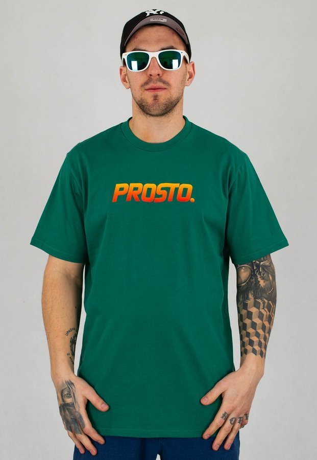 T-shirt Prosto Twoinside ciemno zielony