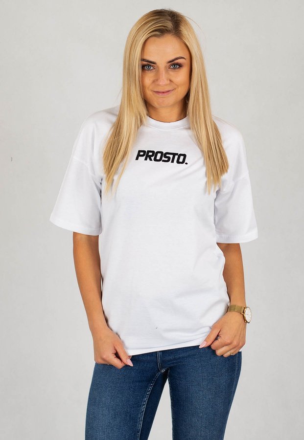 T-shirt Prosto Yonce biały