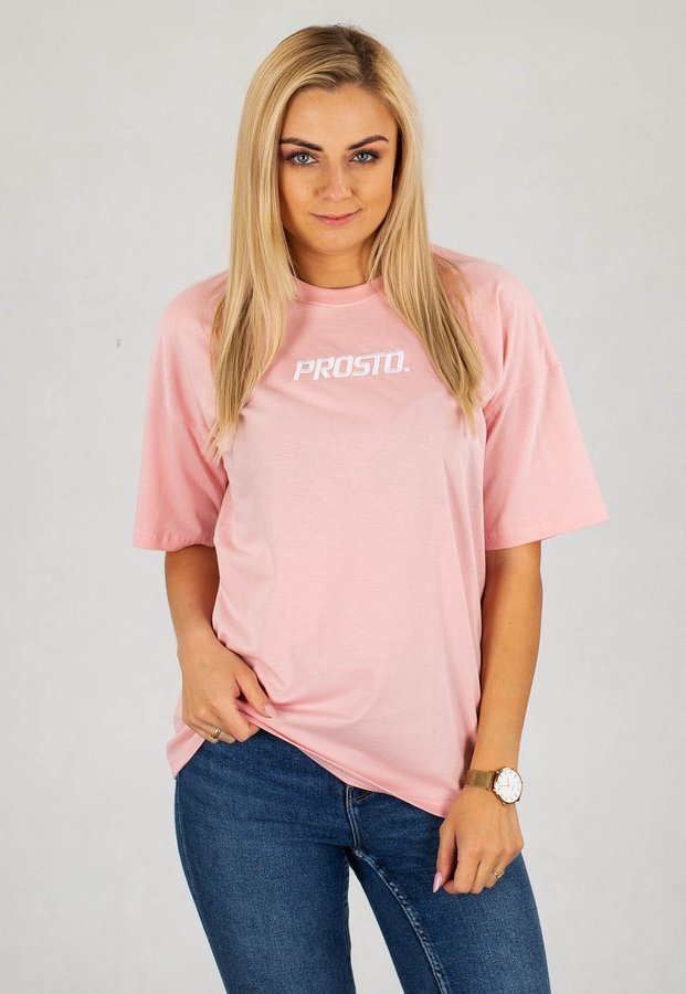 T-shirt Prosto Yonce różowy